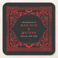 Casamento da Catedral de Vampiro Gótico