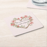Casamento de Coração Floral de Rosa vermelha Român