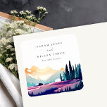 Porta-copo De Papel Quadrado Casamento de Paisagem Lilac Fields em Montanha<br><div class="desc">Montanha Lilac Fields Landscape Theme Collection.- É uma elegante guinada aquarela Ilustração da Paisagem Colorida de Montanha, perfeita para o seu casamento e festas no primavera de verão. É muito fácil personalizar, com seus detalhes pessoais. Se você precisar de outro produto ou personalização correspondente, por gentileza, envie uma mensagem via...</div>