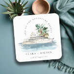Porta-copo De Papel Quadrado Casamento de paisagens do navio de cruzeiro Dusky<br><div class="desc">Dusky Cruise Ship Palm Seascape Coleção de Tema.- É um script elegante de aquarela Ilustração de navio de cruzeiro com palma e verde, perfeita para seu casamento e festas de cruzeiro costeiro. É muito fácil personalizar, com seus detalhes pessoais. Se você precisar de outro produto ou personalização correspondente, por gentileza,...</div>