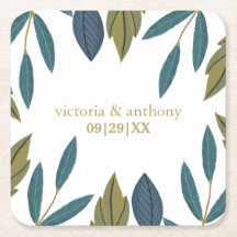 Casamento Floral Rustic Leaf