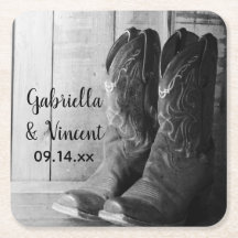 Casamento Ocidental Rustic Cowboy Boots Country