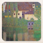 Porta-copo De Papel Quadrado Castelo de Água, Gustav Klimt<br><div class="desc">Gustav Klimt (14 de julho de 1862 - 6 de fevereiro de 1918) foi um pintor simbólico austríaco e um dos membros mais proeminentes do movimento Secessão de Viena. Klimt é notado por suas pinturas, murais, esboços, e outros objetos de arte. Além de suas obras figurativas, que incluem alegorias e...</div>