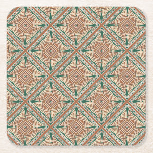 Porta-copo De Papel Quadrado Celtic Kells