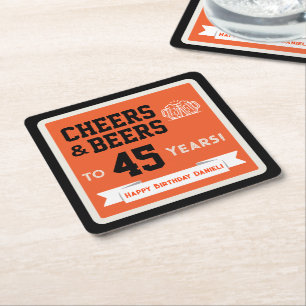 Porta-copo De Papel Quadrado Cervejas com Tema Esportivo e Brindes Festa de Ani