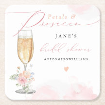 Chá de Bebê Floral JANE Blush & Prosecco Nupcial