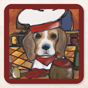 PORTA-COPO DE PAPEL QUADRADO CHEFE BEAGLE
