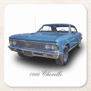 PORTA-COPO DE PAPEL QUADRADO CHEVROLET 1966 CHEVELLE SS