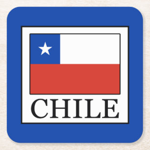 Porta-copo De Papel Quadrado Chile