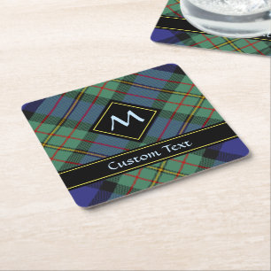 Porta-copo De Papel Quadrado Clan MacLaren Tartan