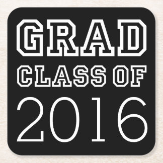 Porta-copo De Papel Quadrado Classe de Formando de