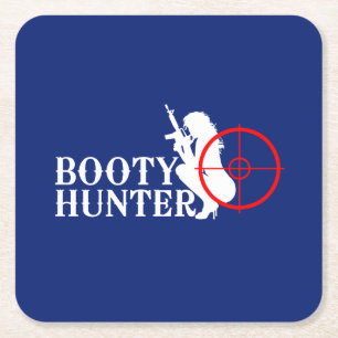 Porta-copo De Papel Quadrado Classy Booty Hunter
