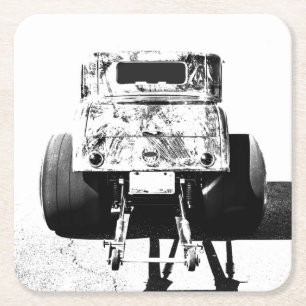 Porta-copo De Papel Quadrado Coasters de Bebida de Papel