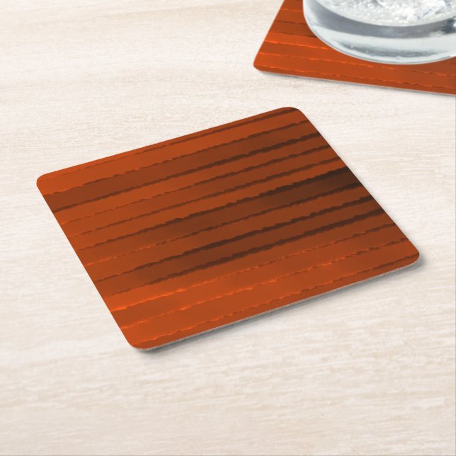 Porta-copo De Papel Quadrado Coisa quente brilhante (Inclinado)