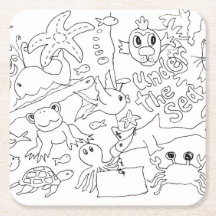 Colore seu próprio -"Sob o mar"