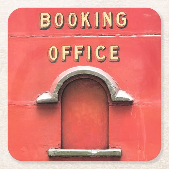 PORTA-COPO DE PAPEL QUADRADO COMBOIOS DE VAPOR (Frente)