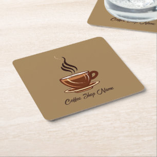 Porta-copo De Papel Quadrado Compro profissional Compro Mínimo Moderno do Café