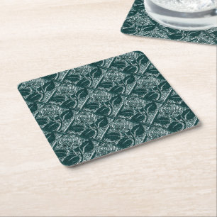 Porta-copo De Papel Quadrado Conjunto de Portas copos de prata de metal-21-lacr
