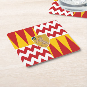 Porta-copo De Papel Quadrado Contrada di Valdimontone (Vale do Ram)