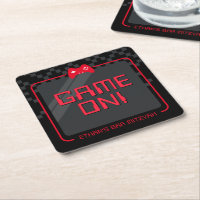 Controlador legal MODERNO GAMER divertido vermelho