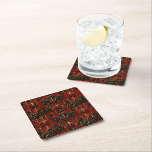 Porta-copo De Papel Quadrado Copo de bebidas para veículos/decoração de cozinha