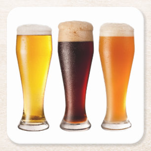 Porta-copo De Papel Quadrado Copo de Três Cervejas de Rascunho