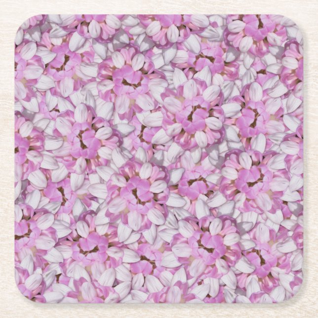 Porta-copo De Papel Quadrado Coroa Vetch Padrão Sem Olho (Frente)