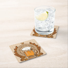 Porta-copo De Papel Quadrado Costers - Mancave Beer Mats