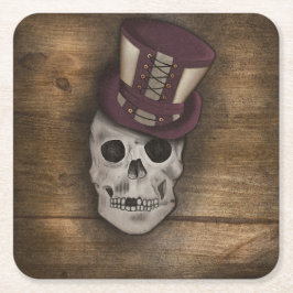 Porta-copo De Papel Quadrado Coussin Steampunk