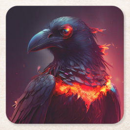 Porta-copo De Papel Quadrado Crow