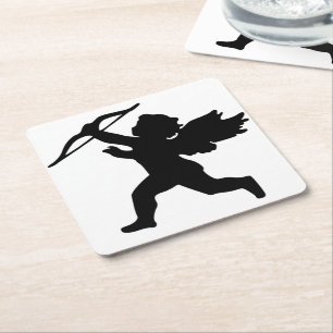 PORTA-COPO DE PAPEL QUADRADO CUPID
