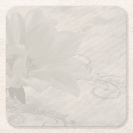 Porta-copo De Papel Quadrado Dália Verdadeiramente Incrível