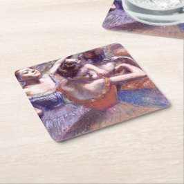 Porta-copo De Papel Quadrado Dançarinos 1899 Edgar Degas