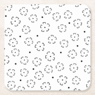 Porta-copo De Papel Quadrado Decoração, Pousa Copos de Papel Poeira de Estrelas