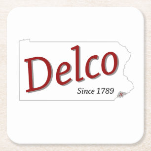 Porta-copo De Papel Quadrado DELCO (R) desde 1789