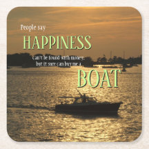 Dinheiro não pode Comprar o barco da felicidade no