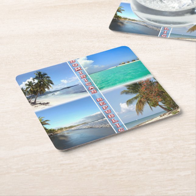 Porta-copo De Papel Quadrado DOBeach - Sea View - Panorama (Inclinado)