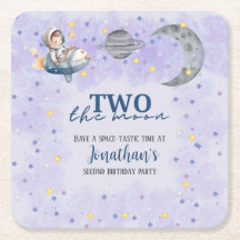 Dois Para o Menino Lua Foguete de Espaço 2º Aniver