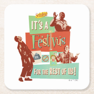 Porta-copo De Papel Quadrado É um Festivus para o Resto de Nós