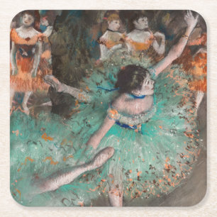 Porta-copo De Papel Quadrado Edgar Degas - Dançarina Balançando / Dançarina em 
