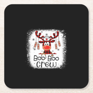 Porta-copo De Papel Quadrado Enfermeira Gift Boo Boo