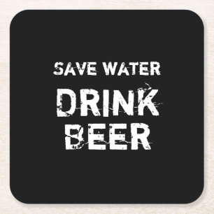 Porta-copo De Papel Quadrado Engraçado