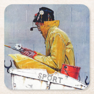 Porta-copo De Papel Quadrado Esporte