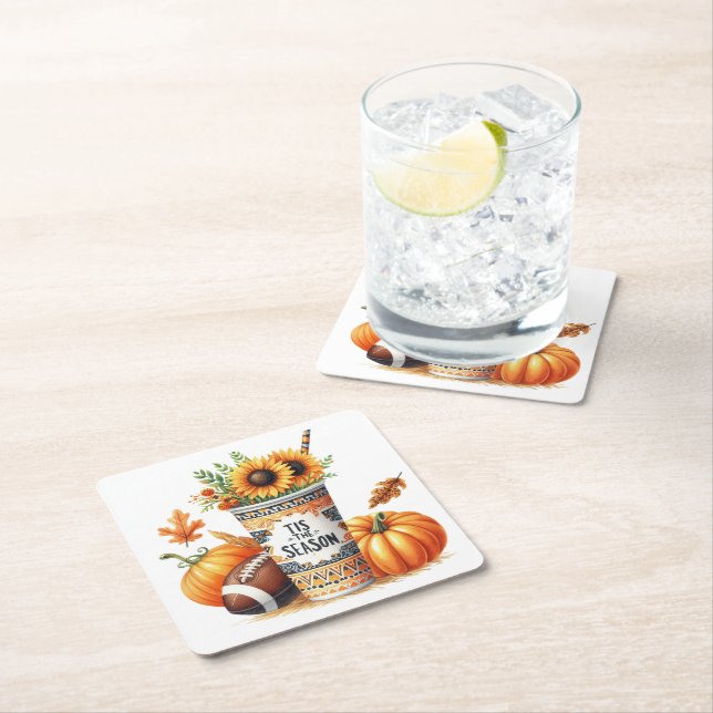 Porta-copo De Papel Quadrado Esta é a estação (Insitu)