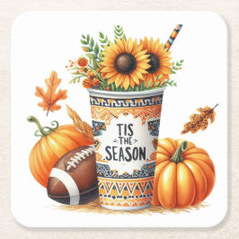 Porta-copo De Papel Quadrado Esta é a estação