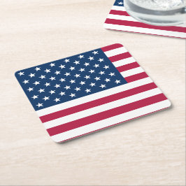 Porta-copo De Papel Quadrado Estados Unidos da América
