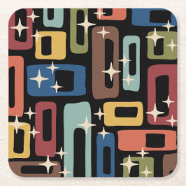 Porta-copo De Papel Quadrado Estilo Moderno do meio século