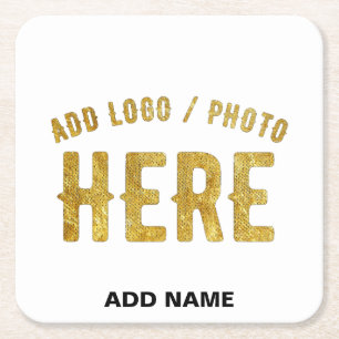 PORTA-COPO DE PAPEL QUADRADO ESTILO MODERNO PERSONALIZÁVEL BRANCO VERIFICADO MA