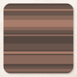Porta-copo De Papel Quadrado Estrias de chocolate