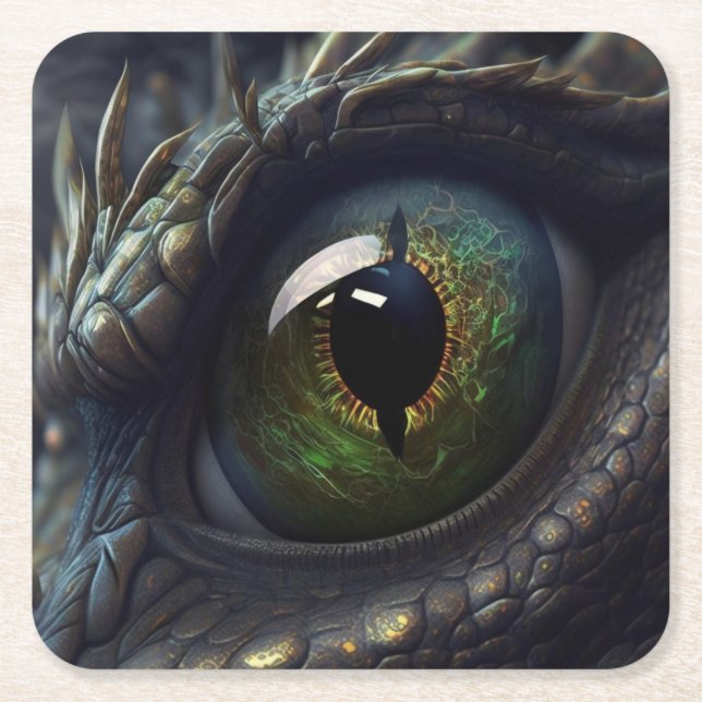 Porta-copo De Papel Quadrado Eye (Frente)